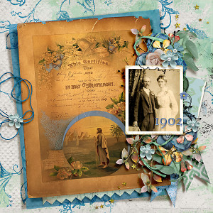 1902 Wedding Certificate Charles And Wanda