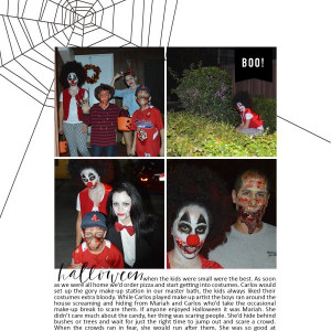 Halloween When the Kids Were Little