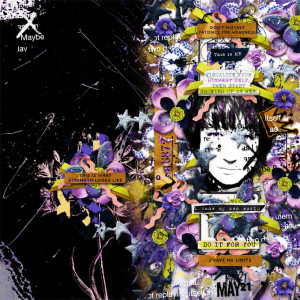Scraplift Challenge-May 2021-Dotcomkari x 2-My Own Self Worth
