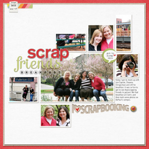 Scrap Friends Breakfast 2007