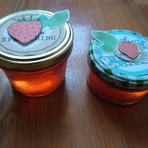 Hybrid jam jars decoration