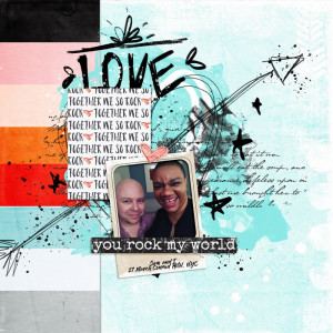 Designed by Soco: Cards & Words4 - You Rock My World