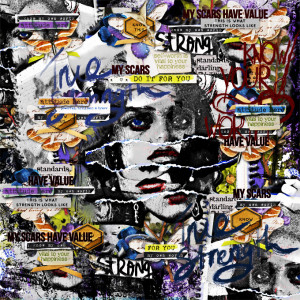 Art Journaling-Monthly Muse-June 2021-Week #1-Value In Your Scars