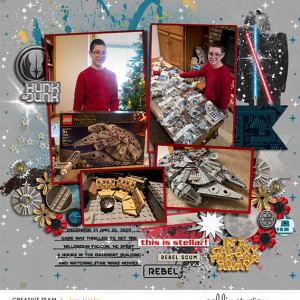 20201225 Millennium Falcon