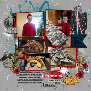 20201225 Millennium Falcon