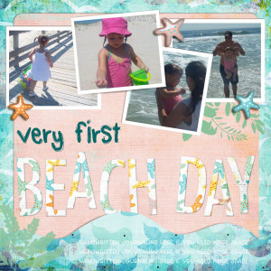 Very First Beach Day