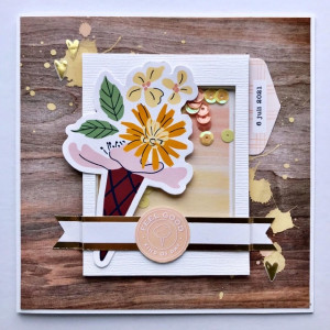 Feel Good shaker card
