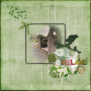 Glendalough [Ireland collage]