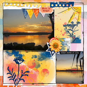 Sunset at Iluka