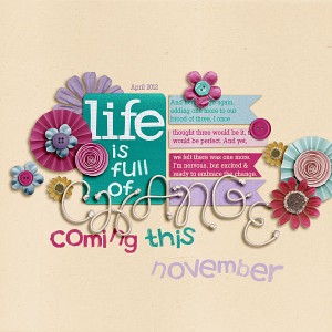 life is full of change