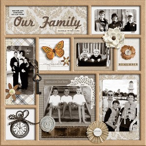 Our Family Shadow Box