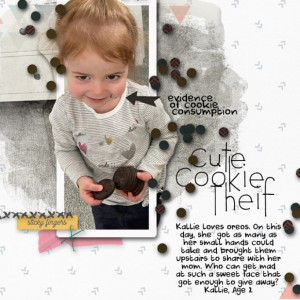 Cute Cookie Theif