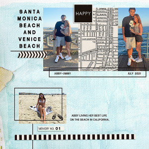 Santa Monica Beach and Venice Beach