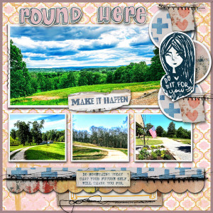 Little Butterfly Wings August Template