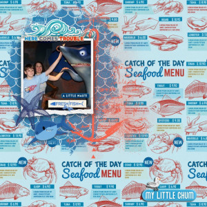 August 2021 Scraplift Challenge Claire Grantham Catch Of The Day