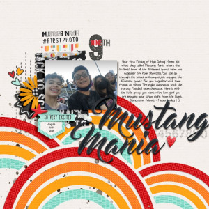 Mustang Mania - SOSN 08/25, TEMPLATE CHALLENGE