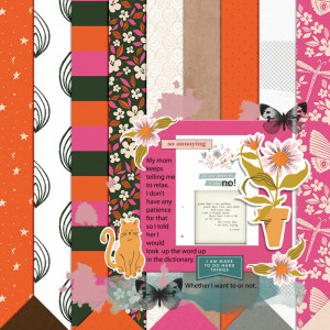 Sahin Studios August Challenge Relax Isn't In My Vocabulary