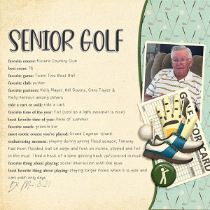 Golf Interview