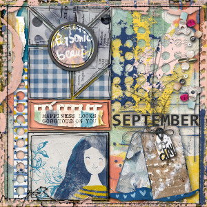 Little Butterfly Wings September Template Challenge