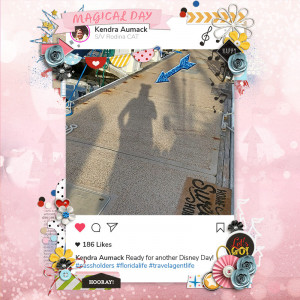 Aug Photo Challenge - Disney Shadow