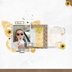 Sept Template Challenge - Pumpkin Spice