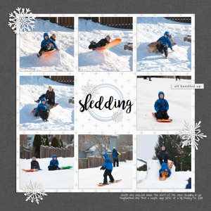 Sledding