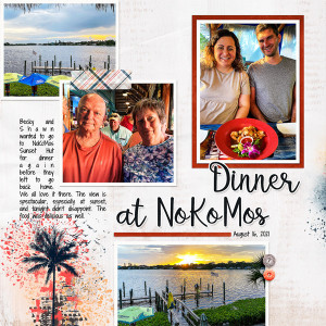 Nokomos Dinner and a Sunset_left