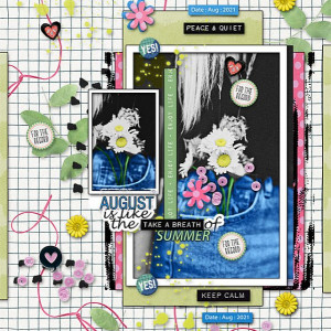 Pink Reptile Designs:Template Challenge-August/September 2021-Winding Down Summer