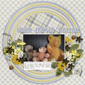 Our first teddybears