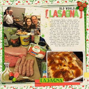 Old World Lasagna