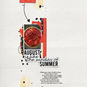 AugustistheSundayofSummer