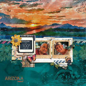2021-Arizona Sunset-Watercolor