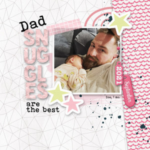 Dad Snuggles