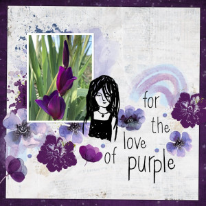 Scraplift Challenge September 2021 For The Love Of Purple