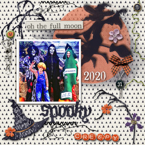 BYOC for October Pink Reptile Designs "Spooky Collection"