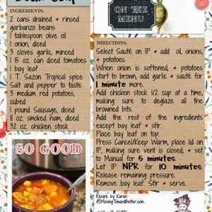 Spanish Bean Soup Recipe