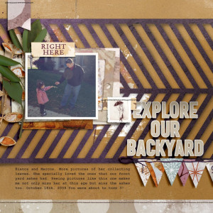 Explore Our Backyard - SOSN 10/13 - Style Challenge