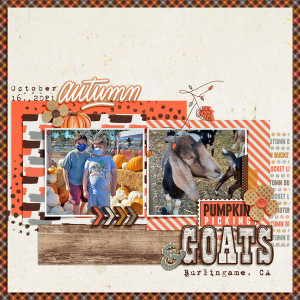 Pumpkins and Goats