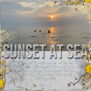 Sunset at Sea