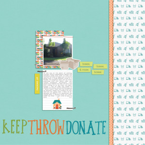 keep throw donate