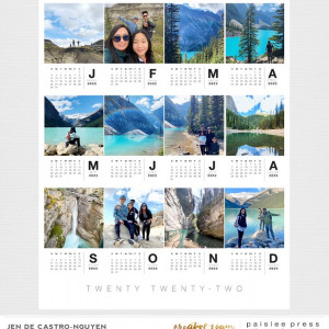 2022 16x20 Wall Calendar