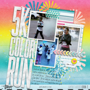Our First 5K Color Run!