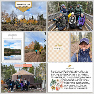 backpacking - left side