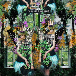 Art Journaling-Monthly Muse-November 2021-Week #2-Small Steps : Duality