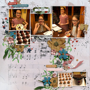 Christmas baking