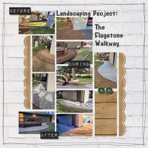 Landscaping Project: The Flagstone Walkway