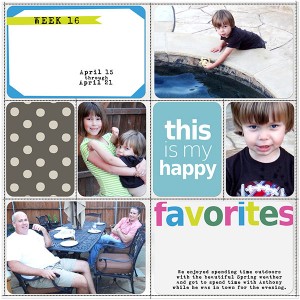 PROJECT LIFE - week 16