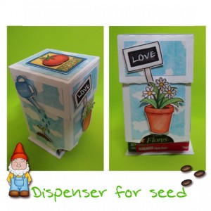 Dispenser for seed
