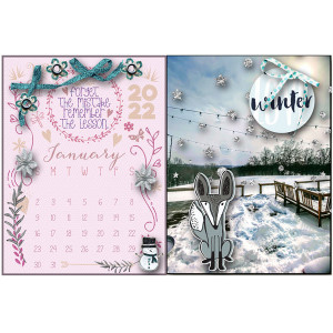 Little Butterfly Wings 2022 Calendar Templates