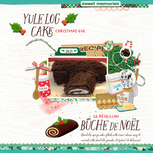 Dec 21 Template Challenge: Yule Log